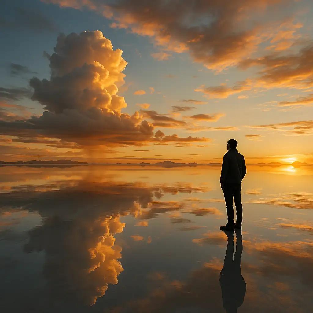 Cea mai mare oglindă din lume: Salar de Uyuni, miracolul Boliviei