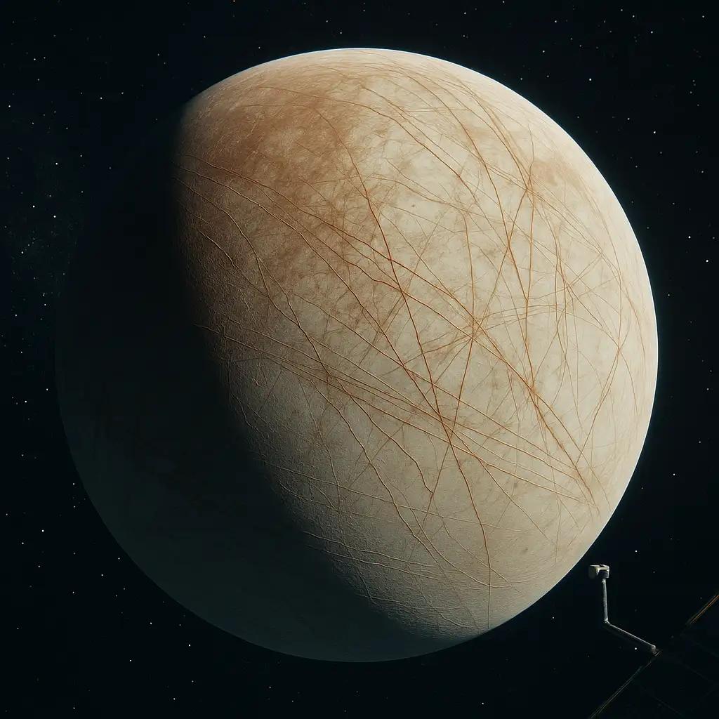 Imagini noi  cu Europa – descoperiri despre satelitul lui Jupiter